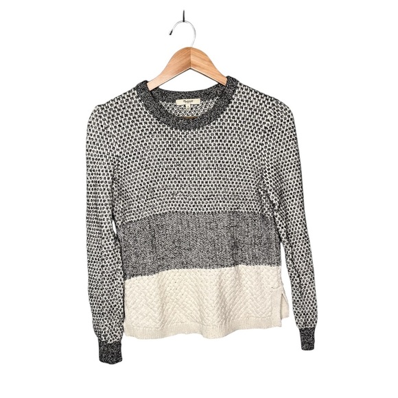 Madewell Checkpoint Textured Sweater - Picture 2 of 9